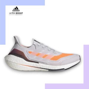Adidas Ultraboost Grey Orange Black White FY0375